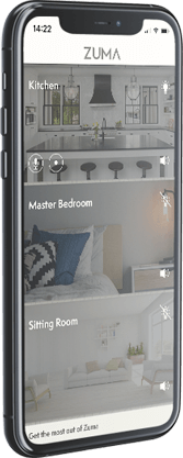 Zuma app - control every room